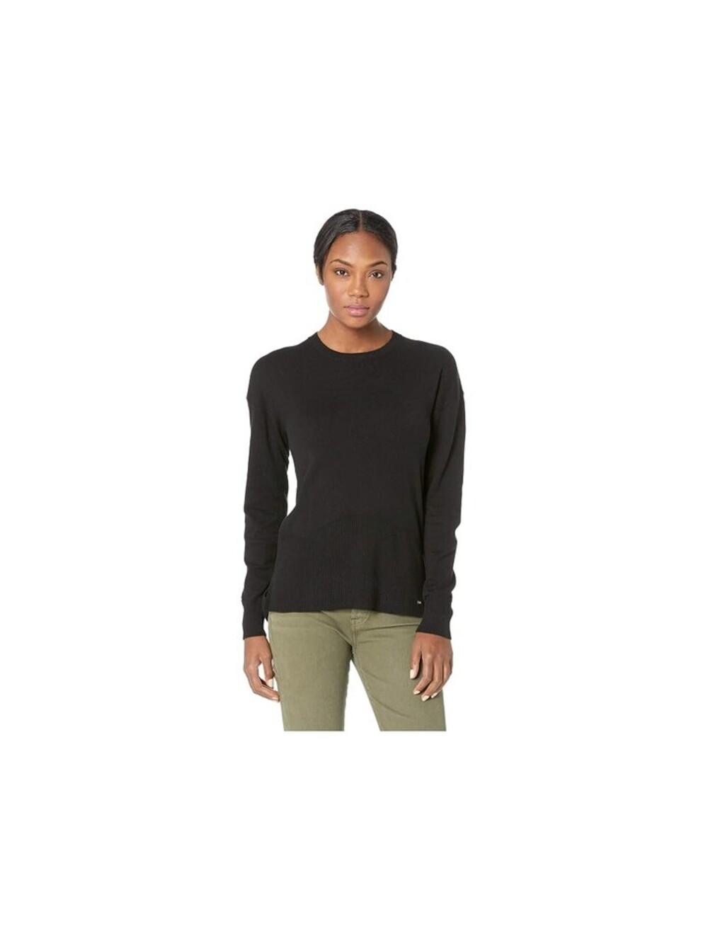 Women’s Fig Jog Sweater Black Size M
